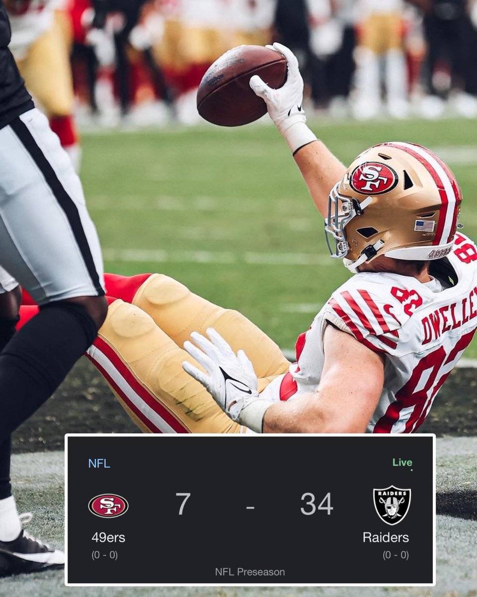 OurSF49ers on X: 'Final from Vegas 