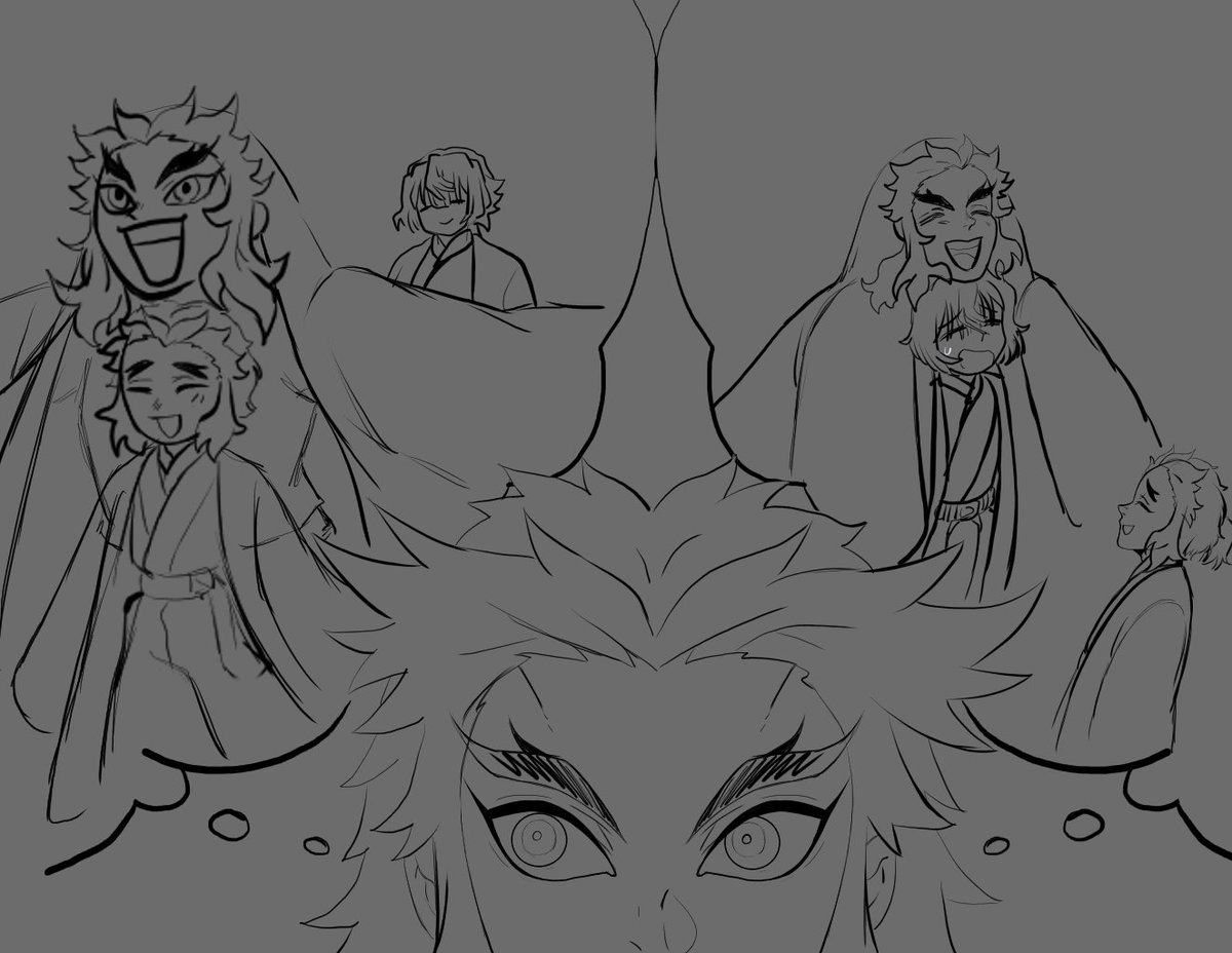 Akiko_Mey's tweet photo. #Kimetsu_no_Yaiba
#Kyojuro_Rengoku
#OC 
Только так,я это и вижу~ https://t.co/Wzilwwa8SV