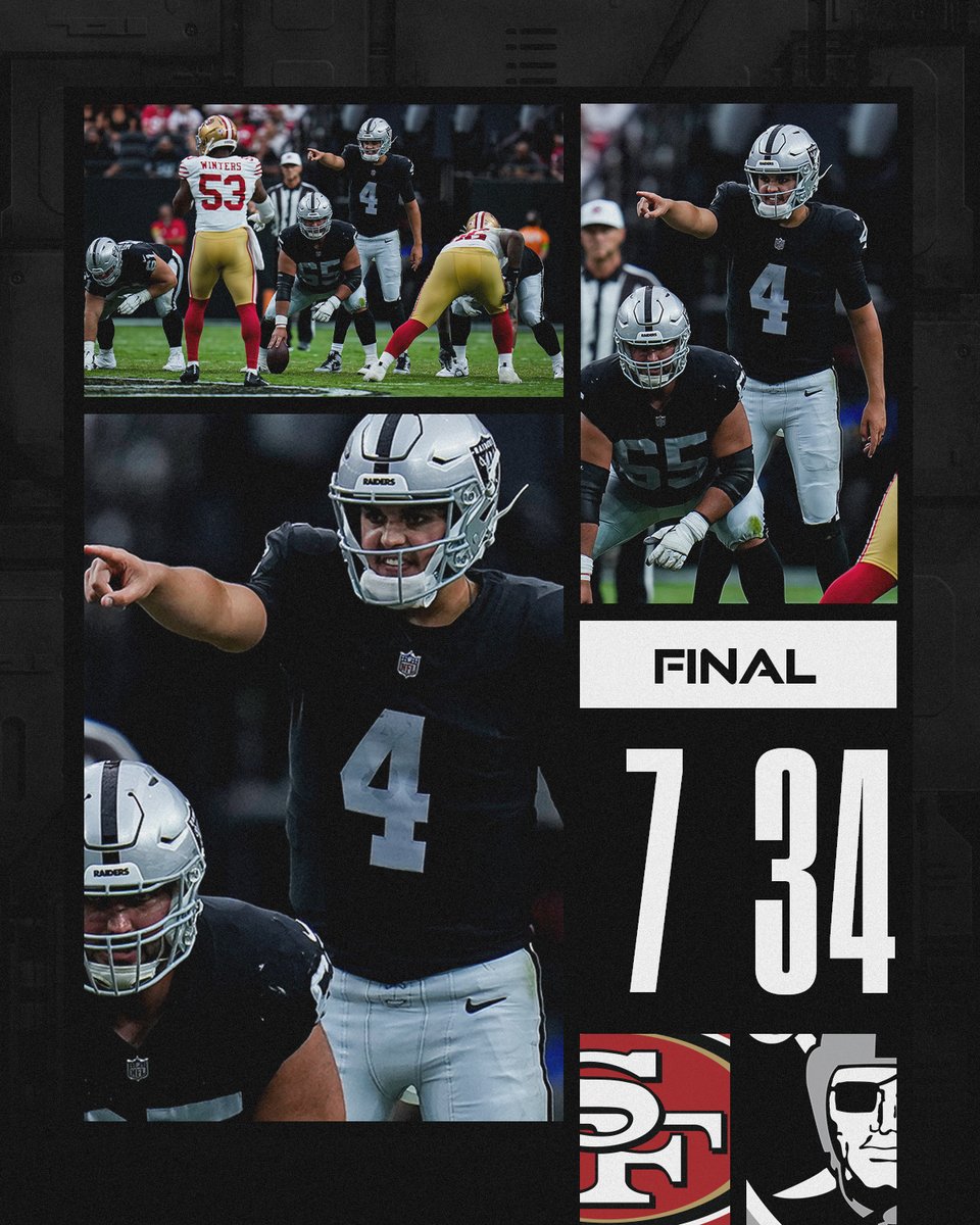 Showed up and showed out. #RaiderNation