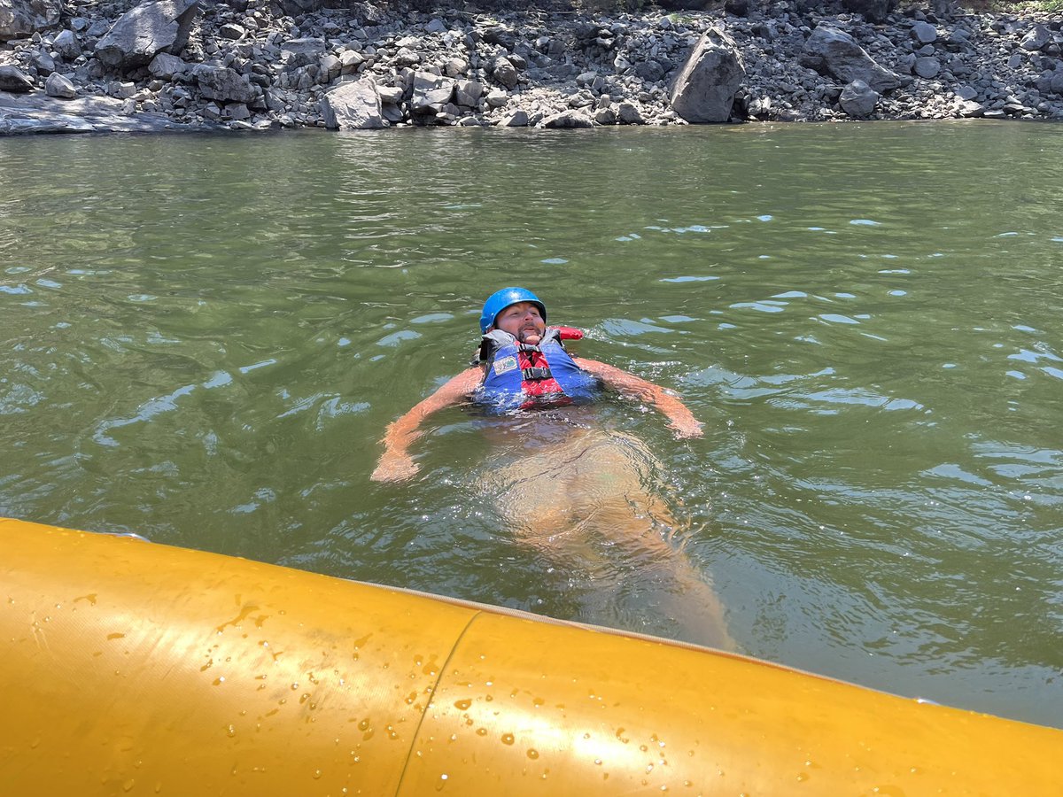 UCDfootball's tweet photo. What team building looks like on the American River. Sunday Funday!

#GoAgs | @ucdavisaggies https://t.co/ghu90dWMCj