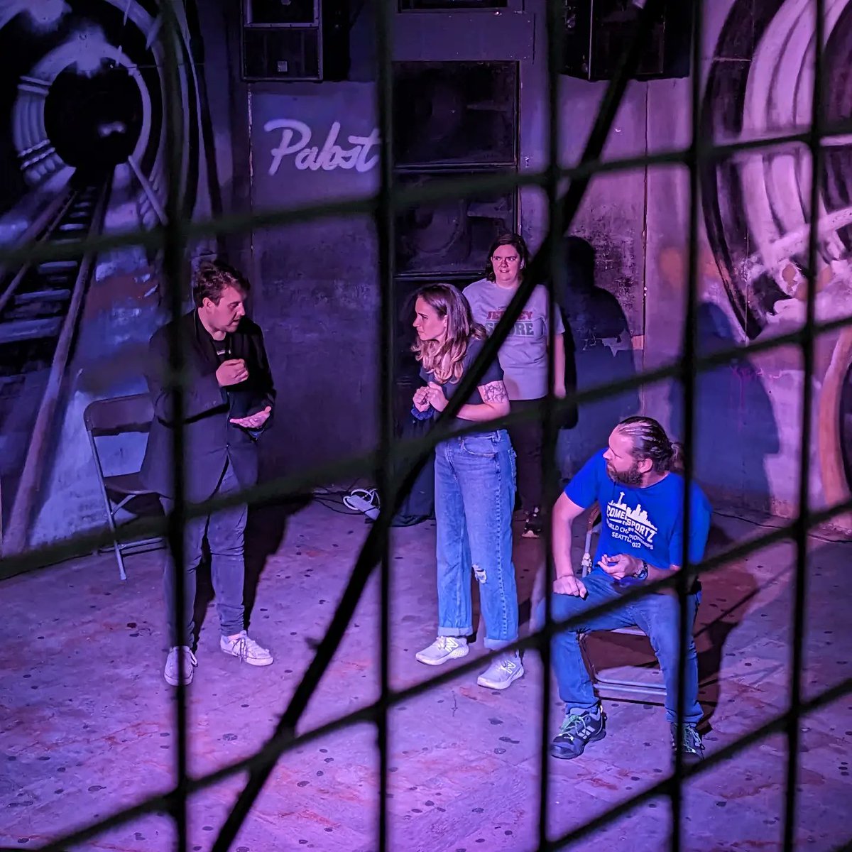 thebigjoe's tweet photo. Had the chance to perform in the actual, one &amp; only @improvcagematch at @edfringe with all-star players from @CSzWorldwide. Awesome hosts @ImprovGlasgow @CouchImprov. https://t.co/xdqKJBLfau