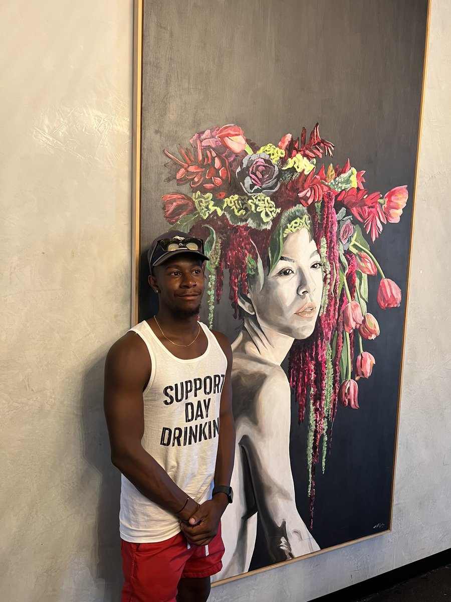 jerrolddd_'s tweet photo. @sreed101 while out exploring the city and hitting different museums that we don’t have where i’m from i ran into this wonderful piece at an art gallery and just had to take a pic with it https://t.co/9087JnduJy