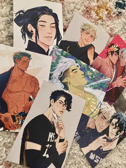 Now 0pen!Charms and postcards up! L1nk below  