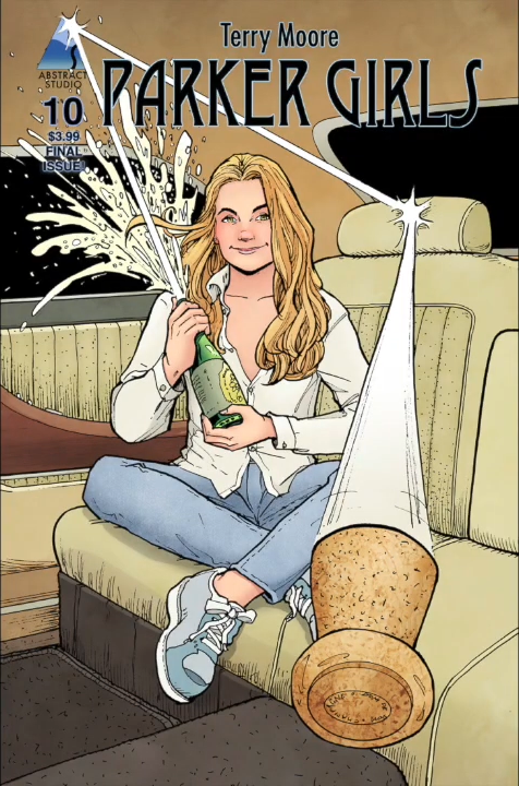 M00NLIGHTSTUDI0's tweet photo. @TerryMooreArt latest series is wrapping up with #ParkerGirls #10 in September! Looks like it's gonna be a good time and go out with a bang! #AbstractStudioComics can't wait to see how this one plays out!! #Katchoo #SeriesFinale #FinalIssue #Omnibus https://t.co/IbuiCRuj1O
