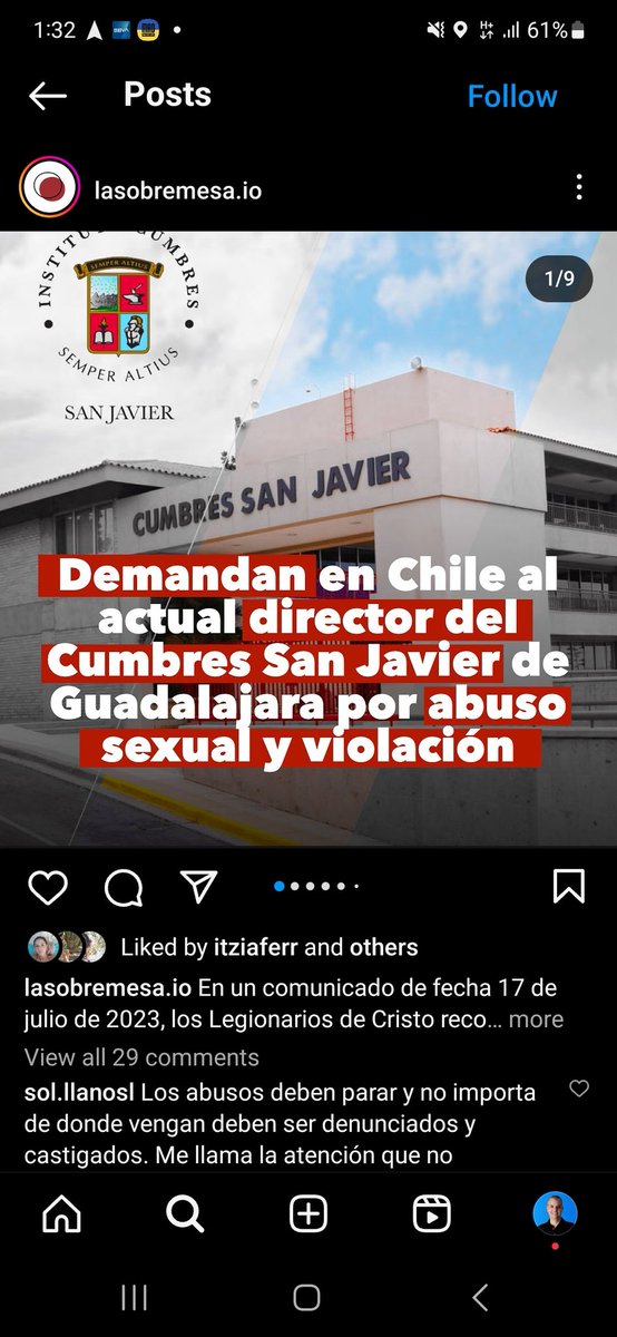 MichBoulierac's tweet photo. Demandan en Chile al actual director del Cumbres San Javier de Guadalajara por abuso sexual y violación.

La nota fue publicada por @lasobremesa.io en Instagram pero fue eliminada un día después.

Aquí los screenshots: https://t.co/RMb1kKOmPV
