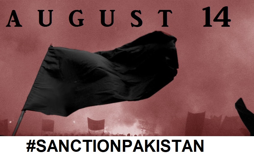 Pakistan's formation day, August 14 is #BlackDay for the people of #GilgitBaltistan #JammuKashmir and #Balochistan 
#BlackAugust  #SanctionPakistan #Genocide 
#PartitionOfIndia #PartitionHorrorsRemembranceDay