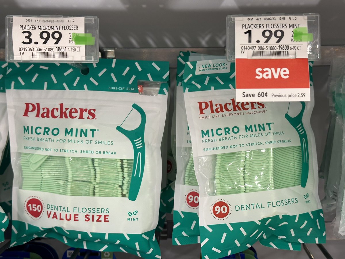 One pack is value size. The other is on sale. What say you?