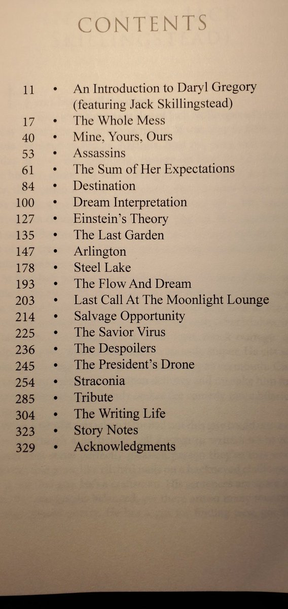 Here's the TOC of my new collection. I really love this book. In September my wife, Nancy Kress, and I will be reading in NYC, and in October we'll be in San Francisco. Details soon.