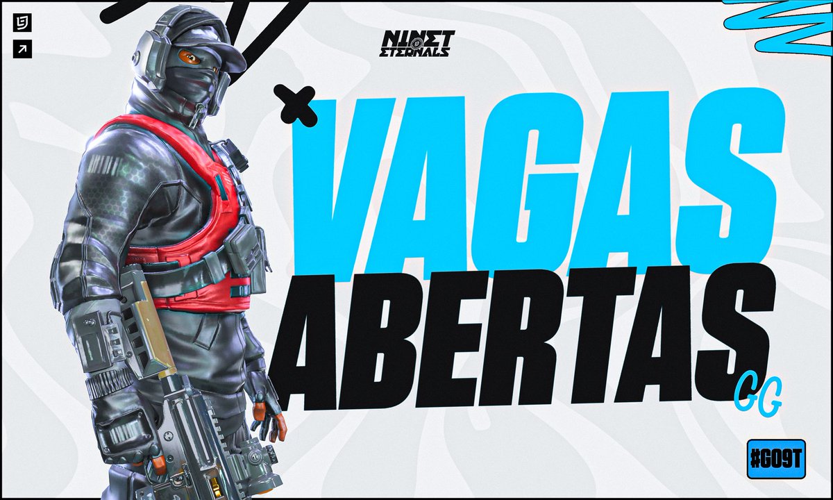 NiNeTGG's tweet photo. 📄 | Nine Open (@9TAgency - Responsável)
🔹Depois de um Tempo sem Vagas na 9T, Finalmente abrimos as Portas Novamente!
- Cenários:
🔹Fortnite
🔹Valorant
Vagas:
🔹Criador de conteúdo
🔹Jogador Profissional
🔹Streamer
#NineOpen #GO9T
Comente & Curte 🩵 https://t.co/nly0cQAMLf