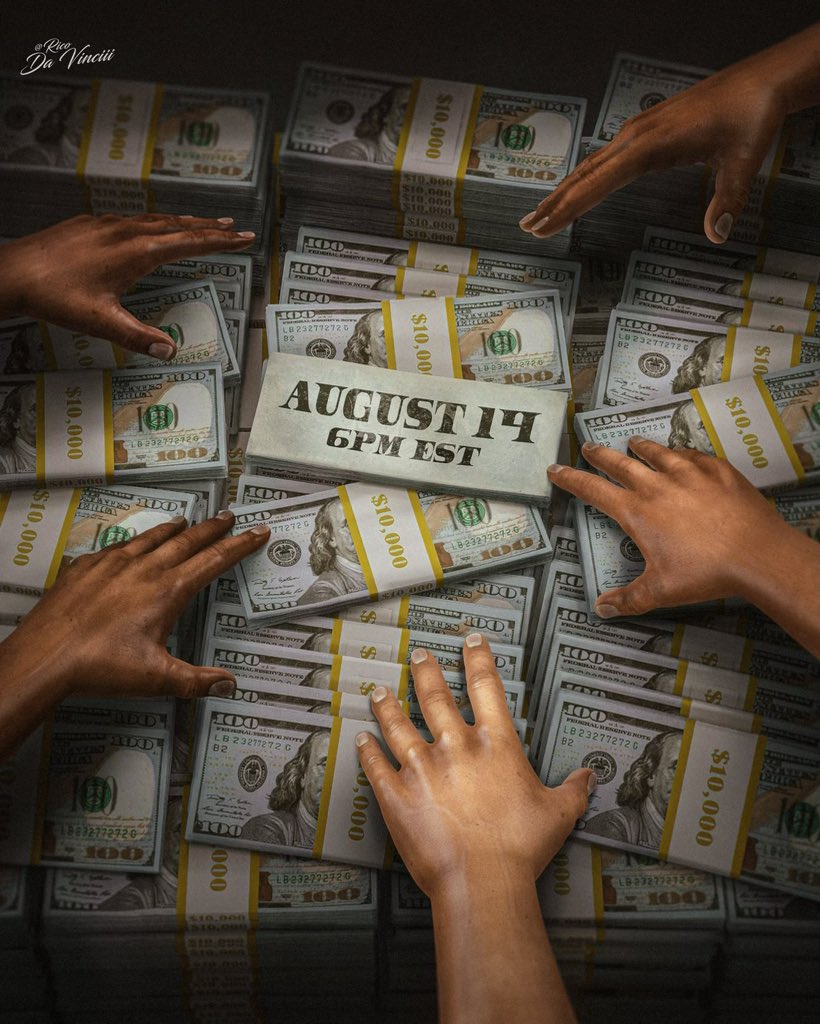 It’s Happening 

Last to Keep Hand on $100,000 LIVE

 8.14.23