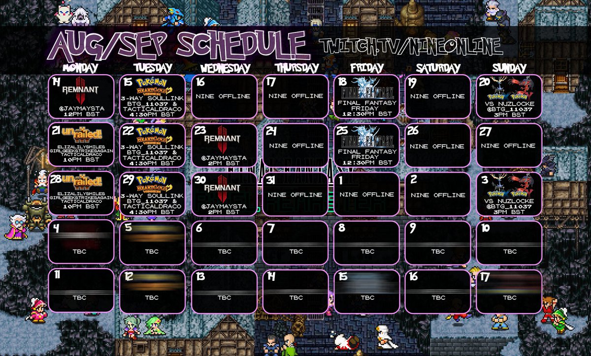 NineOnline_'s tweet photo. Monday 14th August 12PM BST/7AM EST: Remnant II - continue dying from where we left off... Currently at 35 on the death counter... will I reach 100 before end of stream? stop by and find out! 
https://t.co/RBArWoJs4R https://t.co/ZNElwefz0Y