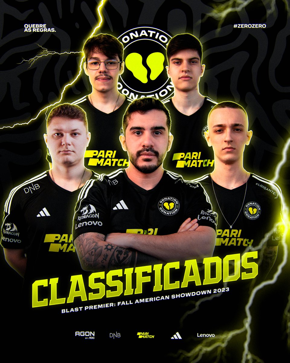 ESTAMOS NO BLAST FALL SHOWDOWN! 🤩

#ZEROZERO