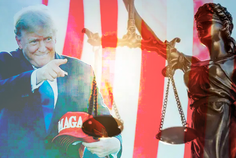 weisselbergers's tweet photo. Trump is not being prosecuted during his campaign.
Trump is campaigning during his prosecution.
Justice delayed is justice denied. https://t.co/VPd0KDUeUE