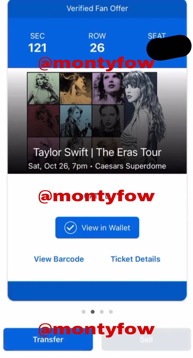 Eras Tour Resell tweet media