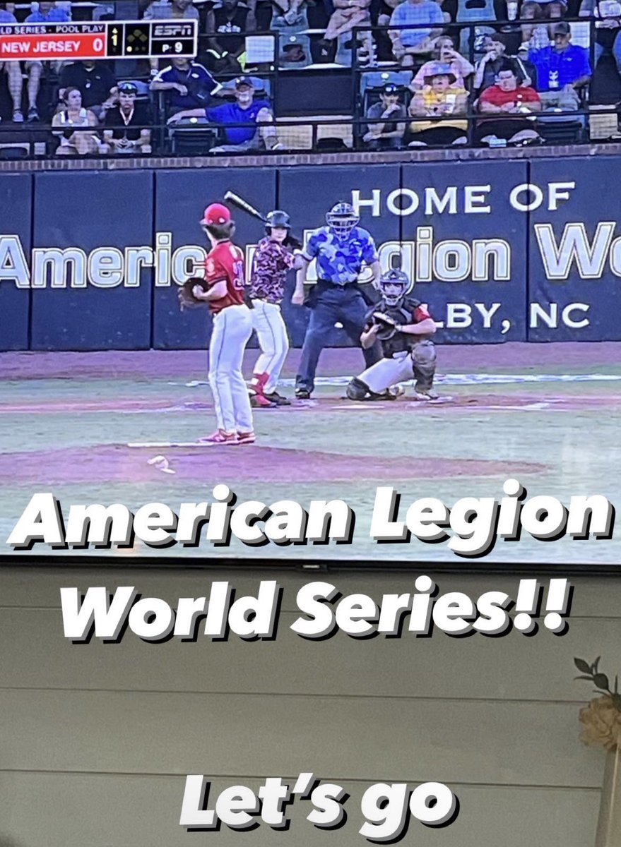 Good luck <a href="/BrooklawnLegion/">Brooklawn American Legion Baseball</a> tonight!  Our guy <a href="/Grahamadams27/">Graham Adams</a>  with the start!
