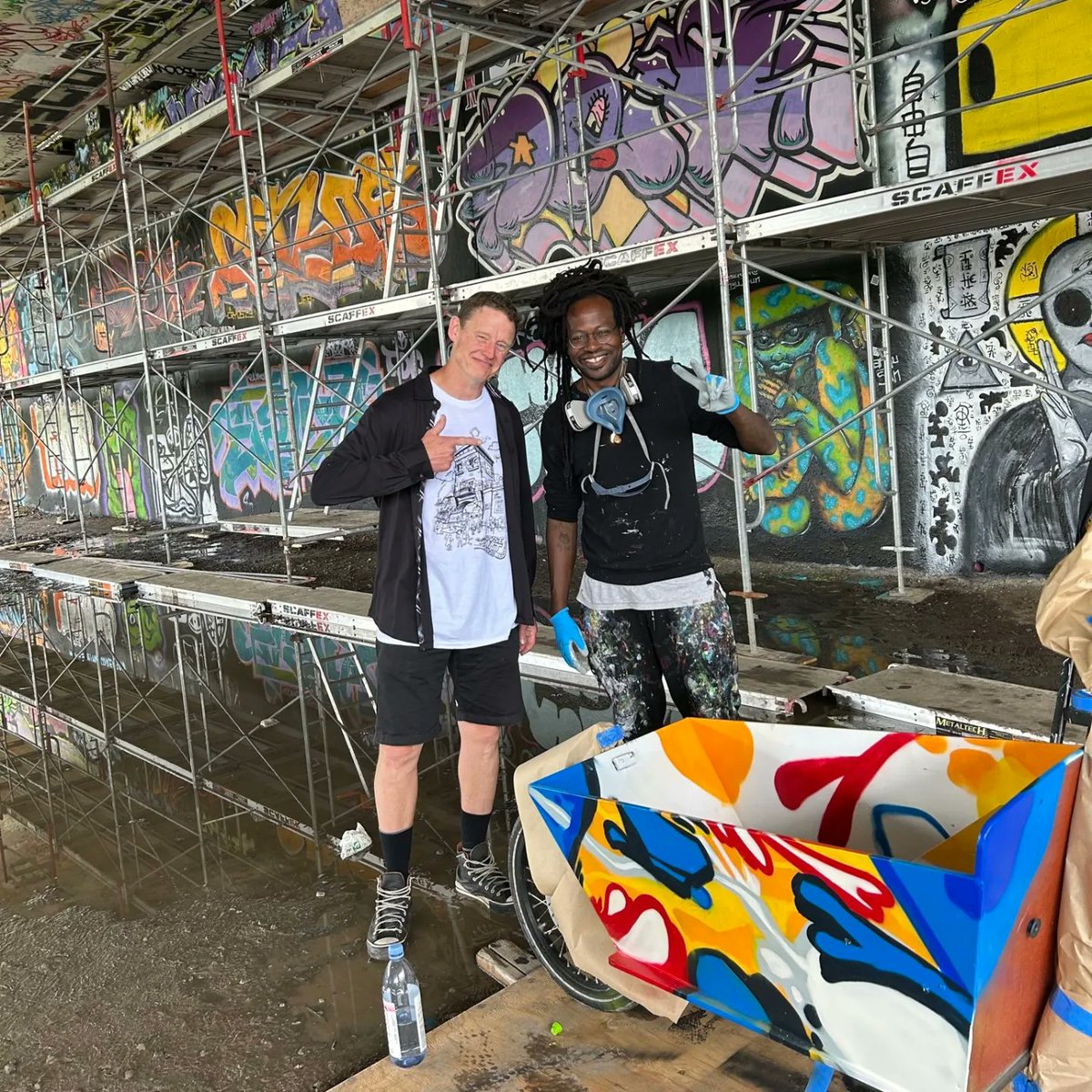 Coolest bike in the world!!🔥🚲

Thanks <a href="/jimmy__baptiste/">jimmy__baptiste</a> for giving our cargo bike a fresh new look 🎨🖌️