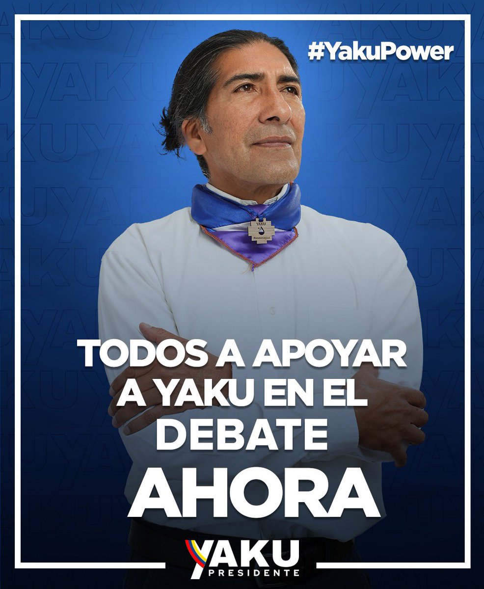 yakuperezg's tweet photo. Listo para presentar nuestras propuestas para recuperar el futuro del Ecuador. 

Esta es la elección más importante de la historia del país. Hermanas y hermanos, decidamos informados, con el corazón y con memoria. 

#EcuadorDebate2023 https://t.co/ZEW8VDOeKa