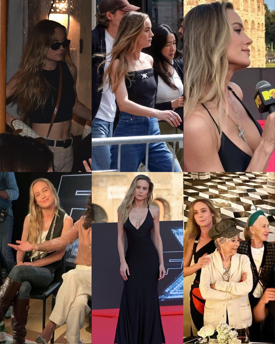 brieusy's tweet image. brie larson during the FAST X era &amp;gt;&amp;gt;&amp;gt;