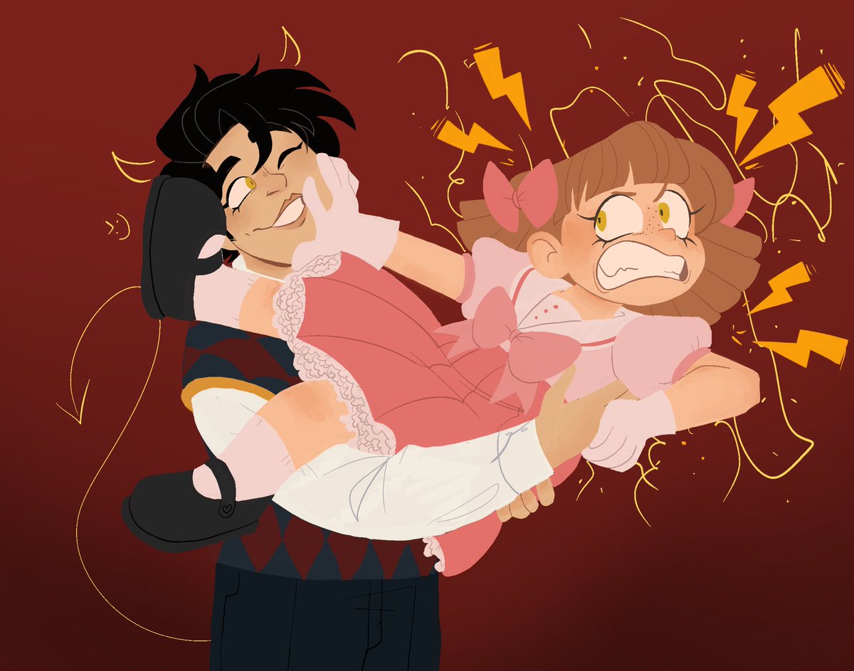 monsterboytrash's tweet photo. silly sibling rivalry https://t.co/Ry5ltC8Dnk