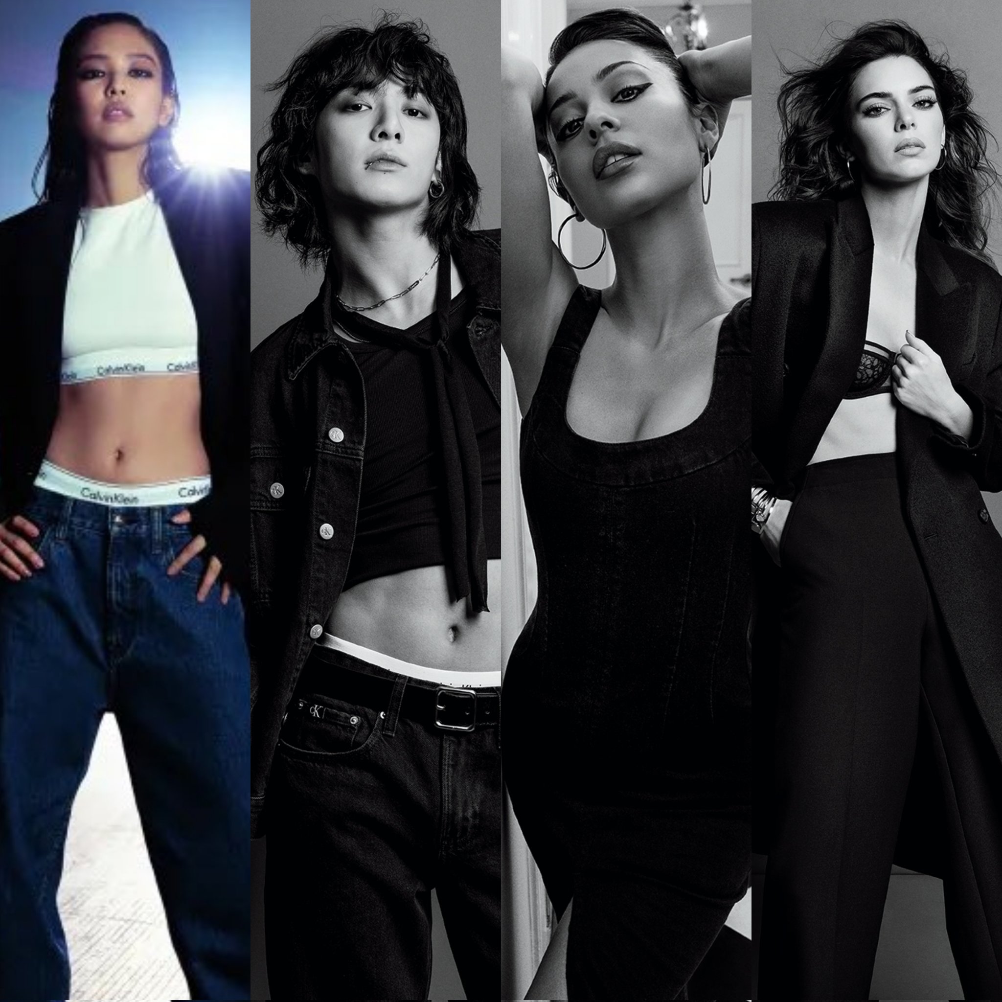 Viral Takes on Twitter: "Jennie, Jungkook, Alexa Demie, and Kendall Jenner for Calvin Klein's fall campaign. https://t.co/mhOGrSYoeu" / X
