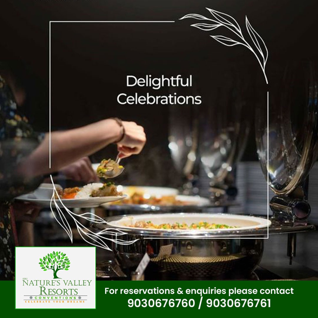 Capture the essence of love and togetherness at our Siri Nature's Valley, where celebrations blend seamlessly with the beauty of the nature.
Call us @ 9030676760 or 9030676761 for bookings.
#FarmhouseCelebrations #LoveInNature #FarmhouseVibes #NatureBound #FarmhouseMemoryLane