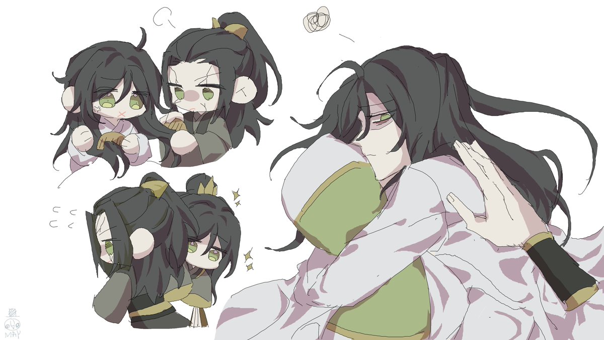 after_april_'s tweet photo. 双聂涂鸦练习 https://t.co/BWwKLOuNgw