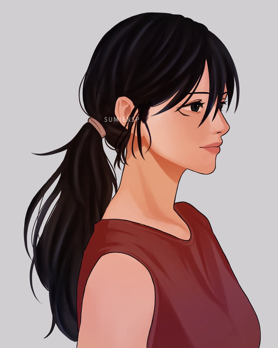 Hair~
#エレミカ #eremika #エレン #ミカサ #에렌미카