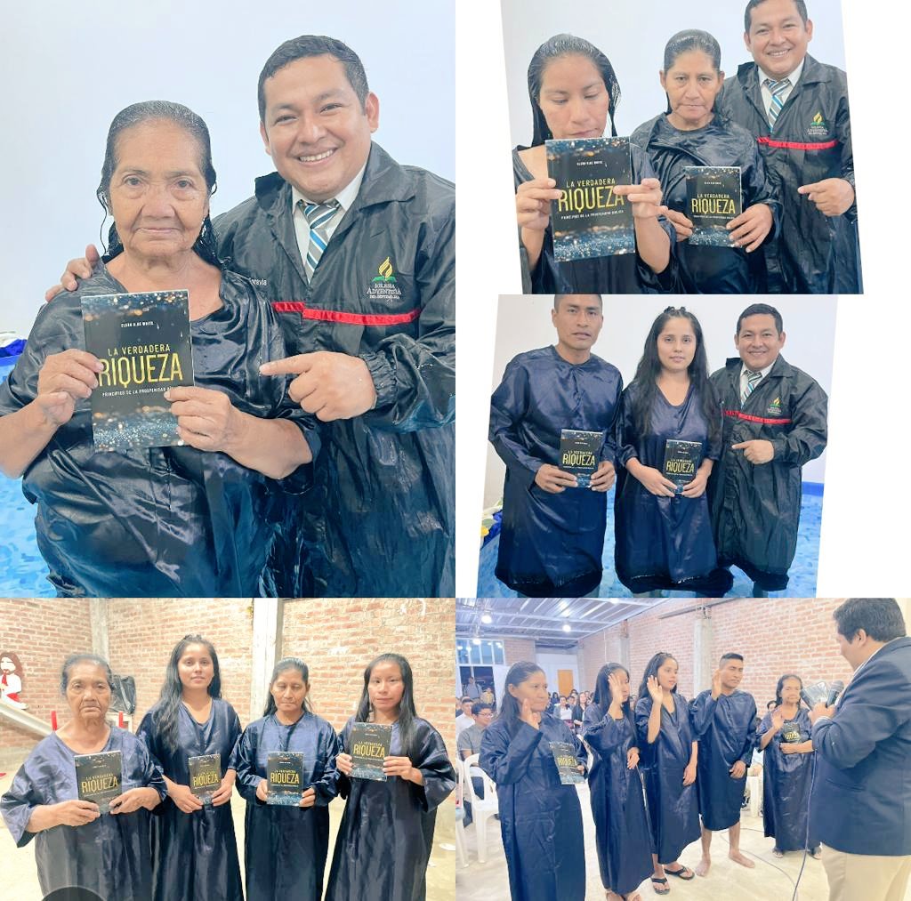 JGiampierr's tweet photo. Semana distrital de mayordomía en el DM. Piura C, territorio de la @AdventistasMPN hoy 05 personas deciden ofrendar sus vidas completas a Dios y serle fiel en todo.
#LaVerdaderaRiqueza 
#MayordomíaEsTodo #UPN https://t.co/iYz7SlFaOz