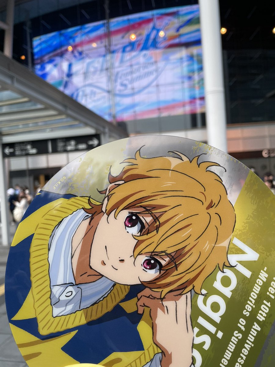 pyooon_225's tweet photo. Free!10周年おめでとうございます🐬
Free!が大好きな皆様と過ごせてとても楽しい2日間でした😊推し色で染まる会場が素敵すぎて忘れられない〜〜！
10年間、本当にありがとうございます！
これからもずっと大好きです🐧💕
#Free_10周年 https://t.co/9OVpn9B8zZ