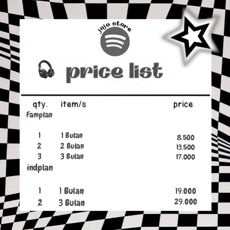 l0vimarks's tweet photo. HalOow smart buyer (｡･ω･｡)ﾉ♡
Jojo store ready Spotify Premium nya ya !! Payment bisa pakai qris juga lohh (๑・ω-)～♥  
yukk cuss  dm for order (｡’▽’｡)♡

Fastresp on dm/wa https://t.co/9J80lTVHmJ jangan lupa mt after dm ya sayang (´ ▽｀).。ｏ♡ https://t.co/70m1jSjVSu