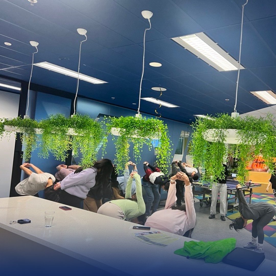 ACY_Securities's tweet photo. Our office Yoga and Pilates session this Friday was a big success, with employees coming together to unwind and recharge. A huge thanks to everyone who joined us and experienced the positive vibes.
#WorkplaceWellness #EmployeeWellbeing #YogaAndPilates #OfficeBalance https://t.co/CAH3vyBxjA