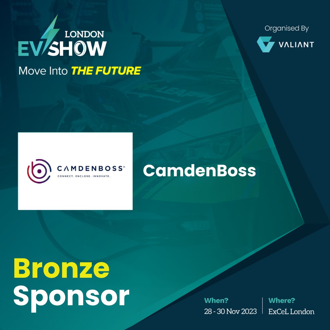 We are pleased to announce that CamdenBoss is joining us as a Bronze Sponsor for the 3rd edition of the London EV Show.

Register today at bit.ly/3ItOA2Q.

#londonevshow #levs23 #evshow23 #evshow #londonevshow23 #excellondon #london #ev #electricvehicles #emobility
