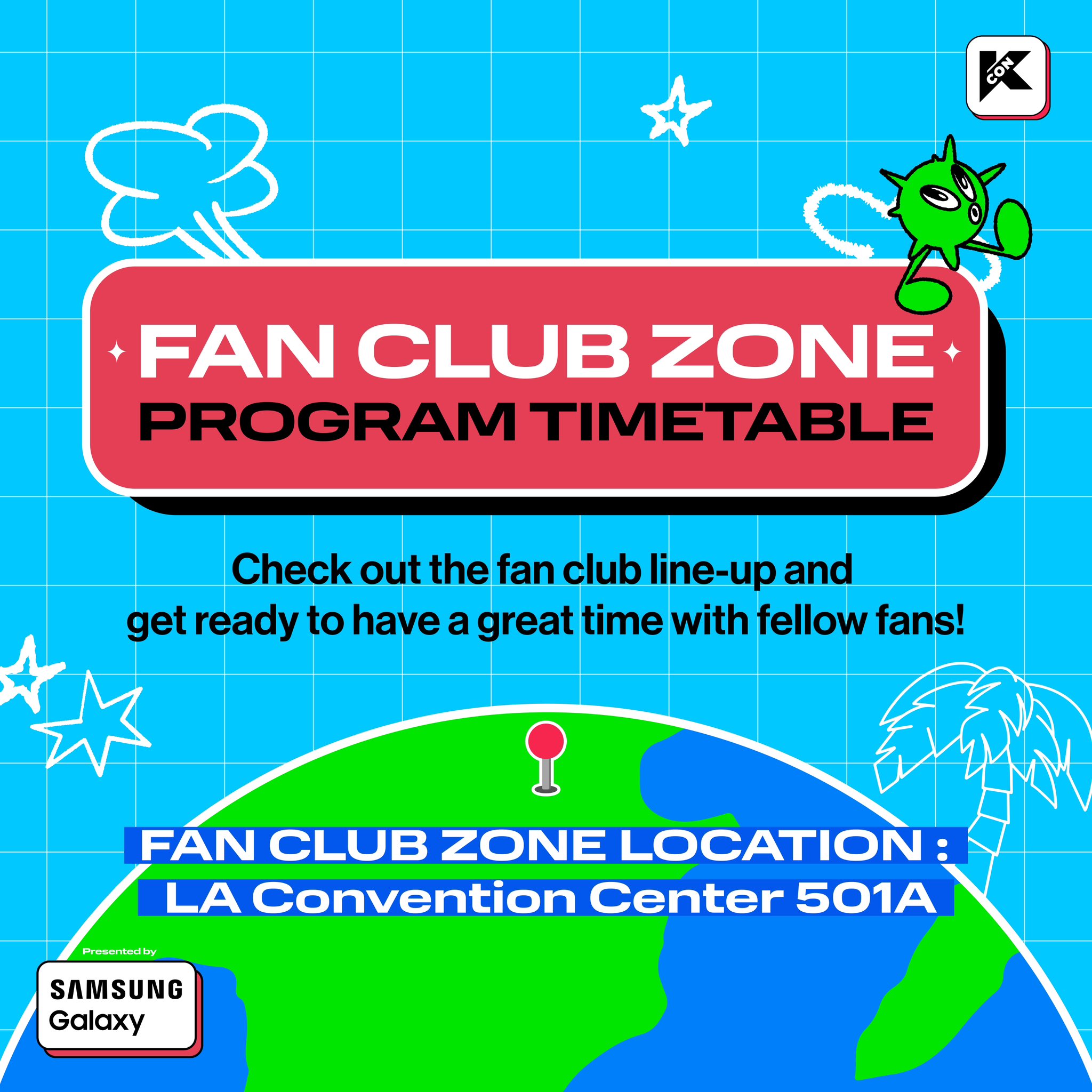 KCONUSA on X: [#KCONLA2023] FAN CLUB ZONE💙 KCONers, get ready to