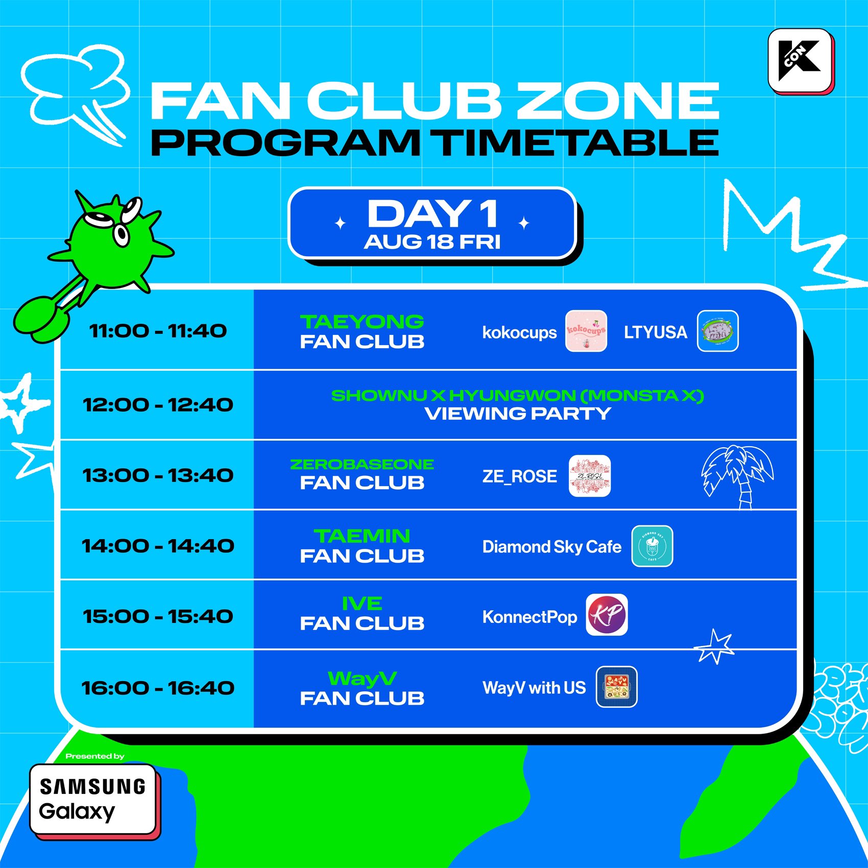 KCON LA 2023 Fan Club Programs Application : r/zerobaseone