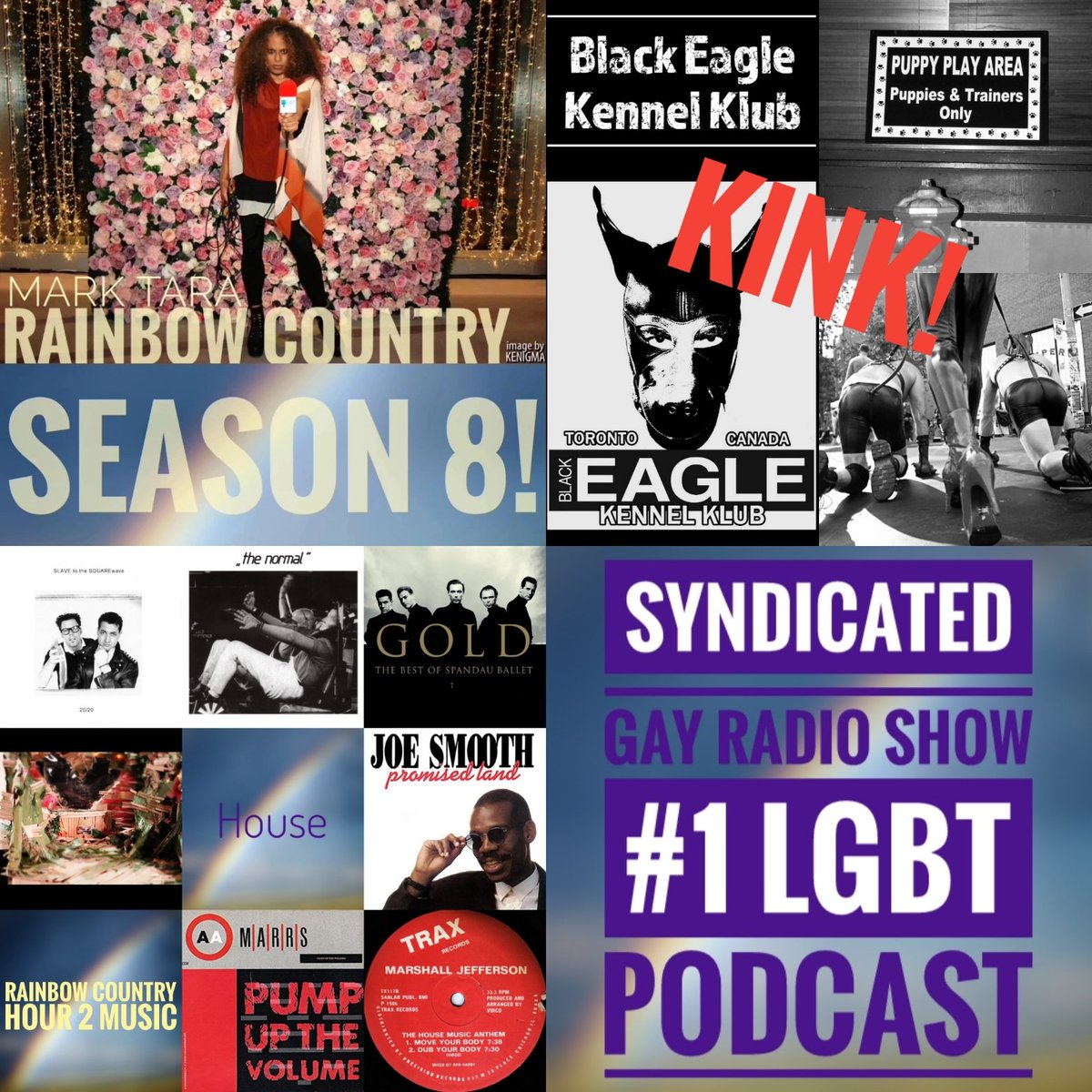 MarkTaraMusic's tweet photo. #RainbowCountry🌈
LIVE ON AIR! Midnight CT
#Winnipeg
🌈
ON THIS EPISODE - #KINK
#Queer Activist &amp; Founder of
Black Eagle Kennel Club #ARGO
Joins me to talk ALL things
KINK &amp; MORE! @eagletoronto
🌈
#Music
@CupidsHeartBand
🌈
TUNE IN!
@ckuw https://t.co/oY87lqVqyq