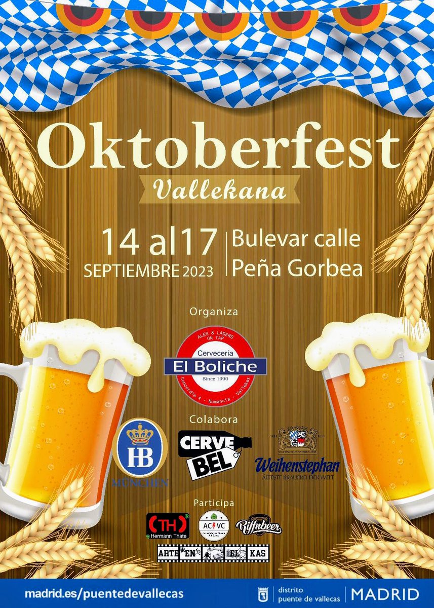elbolichebeers's tweet photo. !! Queda un mes para la Oktoberfest Vallekana !! 🍻 https://t.co/8W0zHfn4In