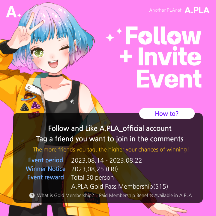 APLA_Official's tweet photo. The first event prepared by A.PLA!  
※caution※ 
Duplicate tags on the same account will be recognized as 1 time.
If there is cheating in participating in the event, the winning may be cancelled. 
This event is only open to those 19 years of age or older. https://t.co/pomkCMzAqb