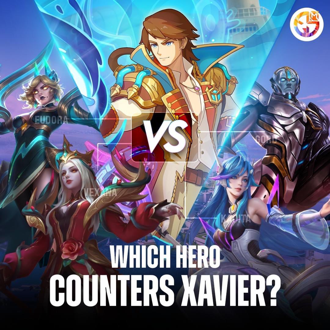 MobileLegendsOL's tweet photo. Mid Laner wars: Which hero counters Xavier?
MGL Designer: @sire.plays
#MobileLegendsBangBang #MLBB #MGL #mlbbmgl #mlbbguide #BeyondTheCloudsMLBB https://t.co/dxvwJTMEyP