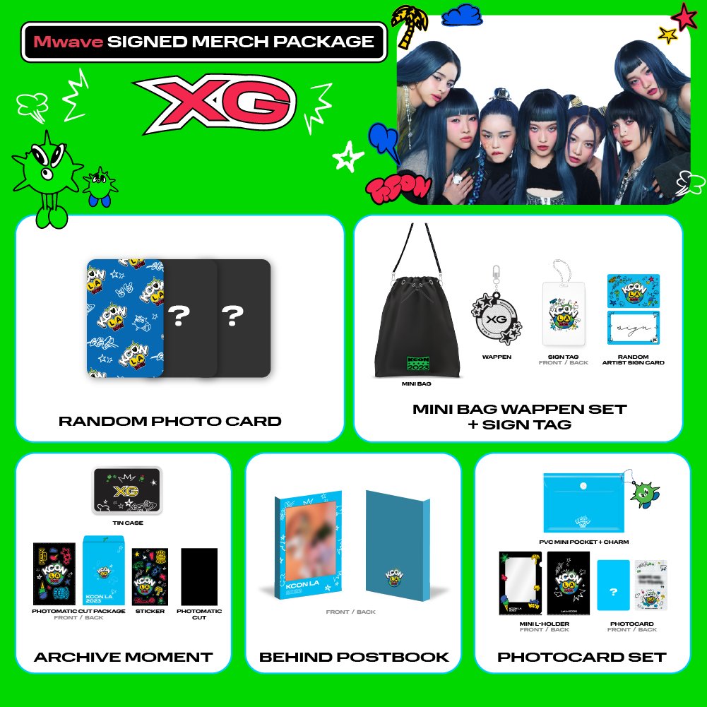 XG 【BEHIND POSTBOOK】 KCON LA 2023 XG】KCON LA 2023 BEHIND