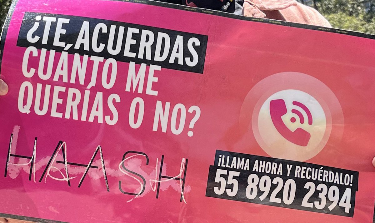 HaAshOnline's tweet photo. . #TeAcuerdas estará disponible este 17 de agosto.

Marca el número que aparece la imagen y escucha un adelanto del nuevo tema de @haashoficial 👇🏻📲 https://t.co/tBXCSIm8fe