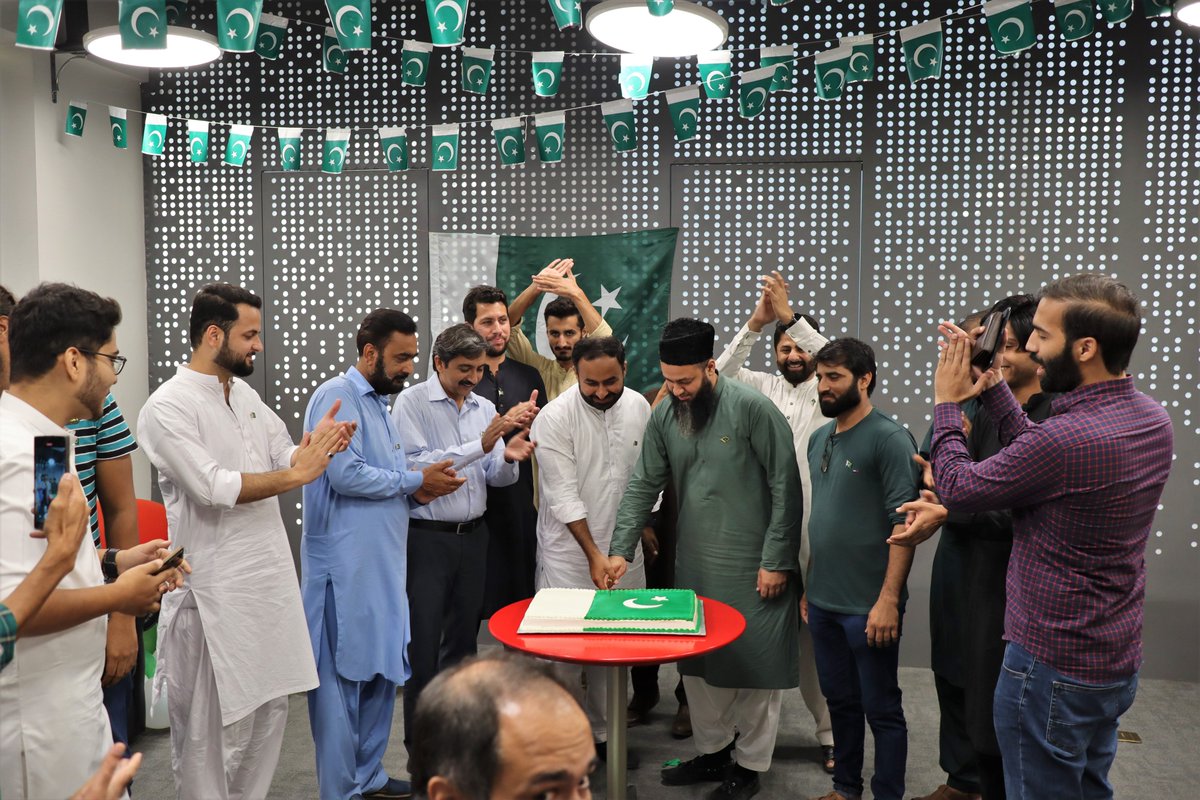 DPL_rebels's tweet photo. Happy Independence Day 🇵🇰! On this occasion, let's renew our dedication to ensuring our country's freedom, unity, and progress.

P.S.: Nothing like celebrating with our second family 🙌

#DPL #DPLRebels #PakistanIndependenceDay #LongLivePakistan https://t.co/gXlfFNPc4G