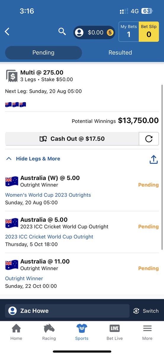 Zac Howe tweet media