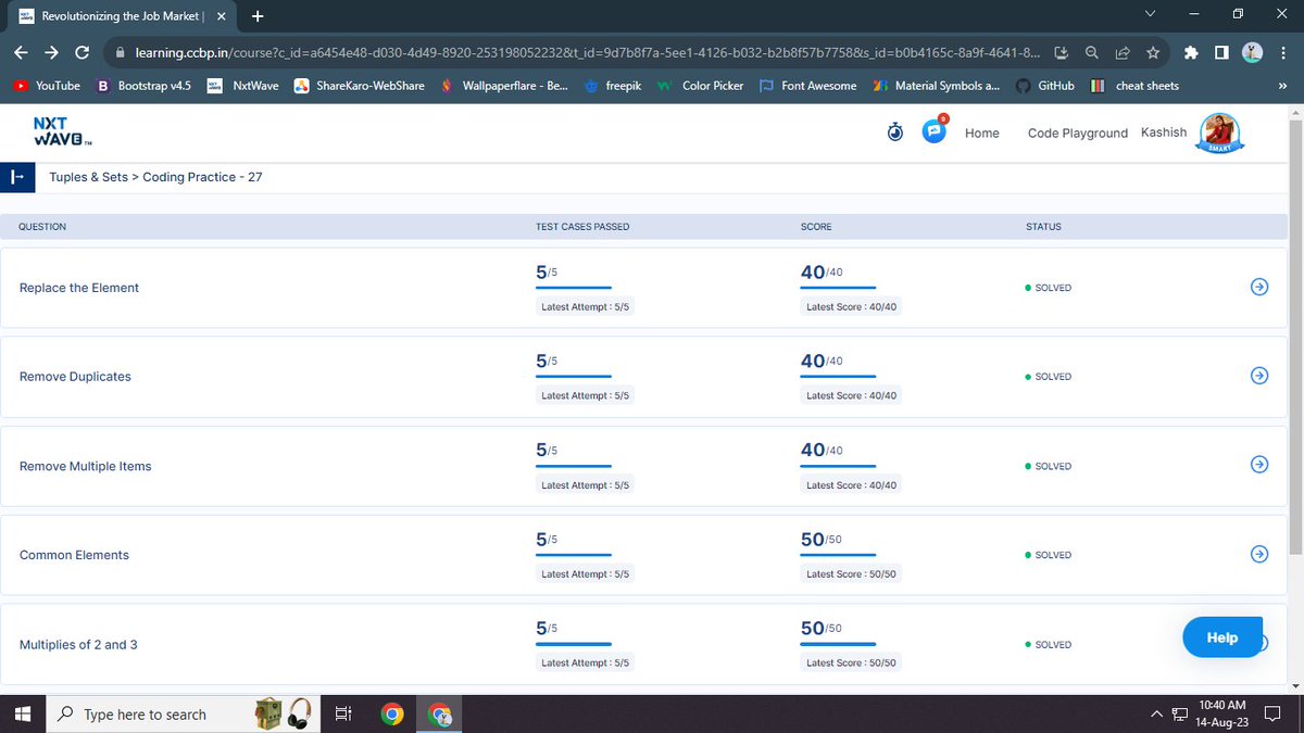 Kashish120303's tweet image. I extend my greetings to all of you!  ☺

As part of #week12, I will complete Coding Practice -  27
@nxtwave_tech @sashankreddy07 Sir @rahulattuluri Sir 
Full-stack developer #ProgrammingMaster #coding #code #coder #codingpractices