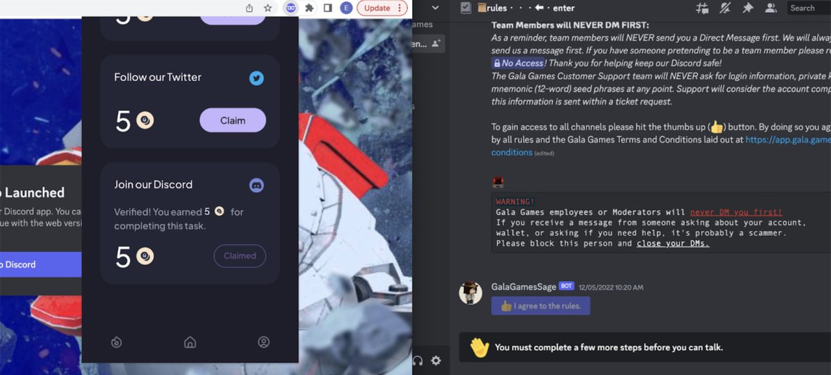 Evan_M_Ed's tweet photo. Just joined @GoGalaGames exciting community on Discord and earned myself more @DappBackHQ  coins!!!!😃💸 https://t.co/uh7seIyaXc