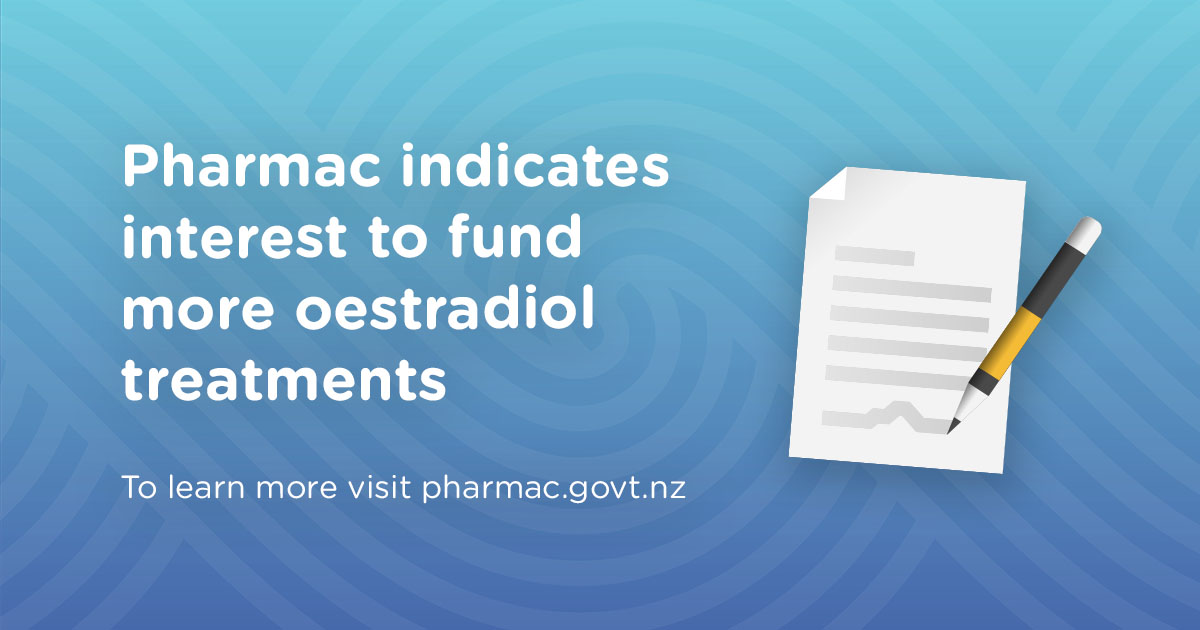 Pharmac is planning to issue a competitive process for supply of oestradiol products. While we are considering this procurement process, we will continue to take every step we can to support the supply of currently funded treatments. Learn more: bit.ly/FPO2023-08-15