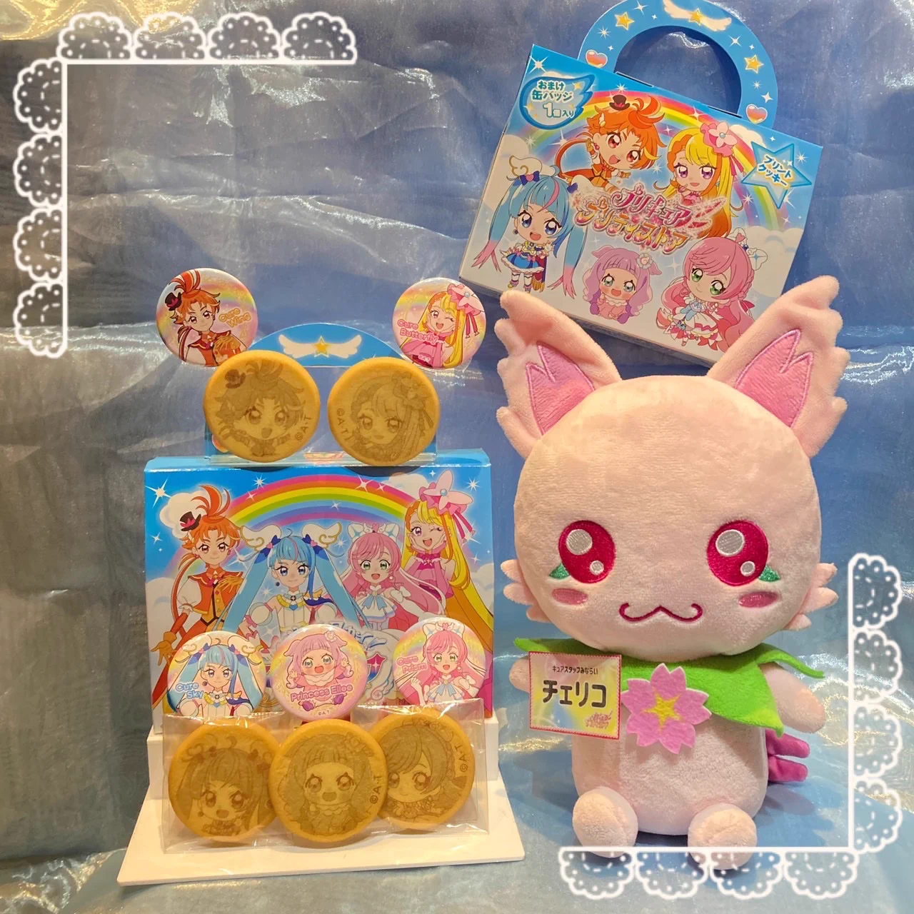 プリキュアビスケット プリキュア 缶 バッジ プリキュアオールスターズ
