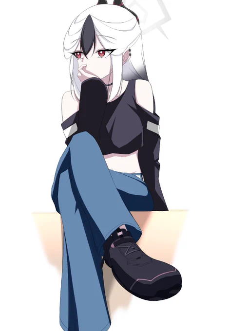 カヨコ(私服)実装待ってる #ブルアカ