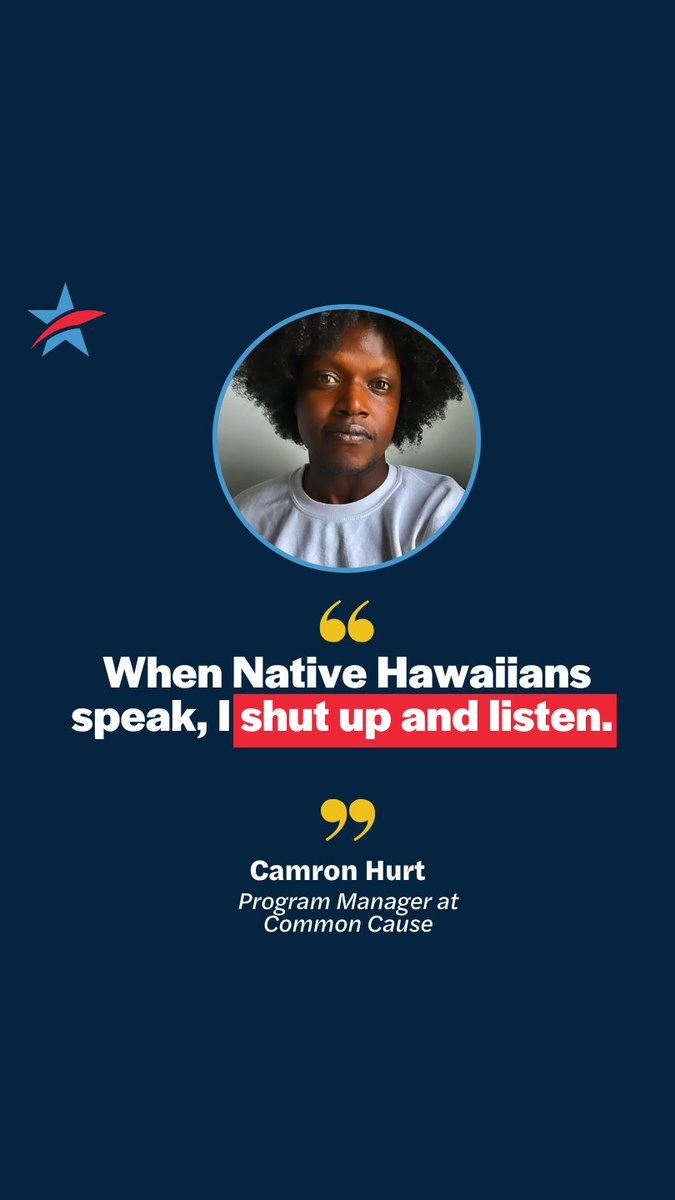 CommonCauseHI's tweet image. Words of Po&apos;okela from Program Manager, Camron Hurt. Link(s) to the full podcast below:
Spotify:
open.spotify.com/episode/6hfJF0…
Apple:
podcasts.apple.com/us/podcast/086…
Amazon:
audible.com/pd/086-Voting-…

#Hawaii #democracy #DemocracyIsEqualityForAll  #CommonCause #politicsandmedia #MondayMotivation