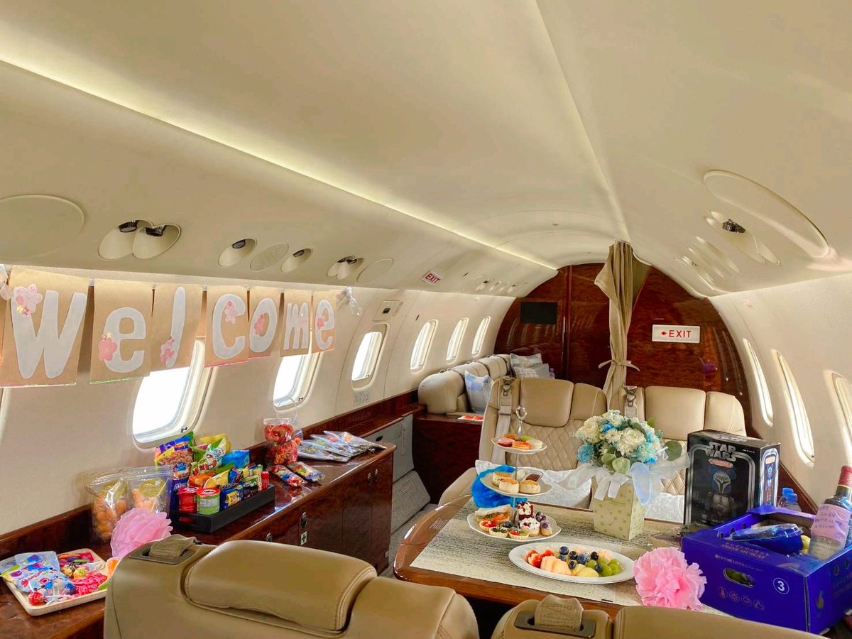 Welcome onboard and Have a pleasant flight 📷
#vrluxe #privatejetcharter #phuket #Thailand