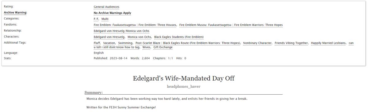 headsetghost's tweet photo. My gift for @eventsfe's summer fic exchange! It's a fluffy piece featuring Monica, Edelgard, and friends taking a day off. https://t.co/JopnXgKjD1 https://t.co/y3M1YY0OI9